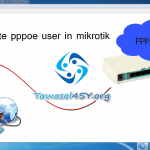 create pppoe user in mikrotik