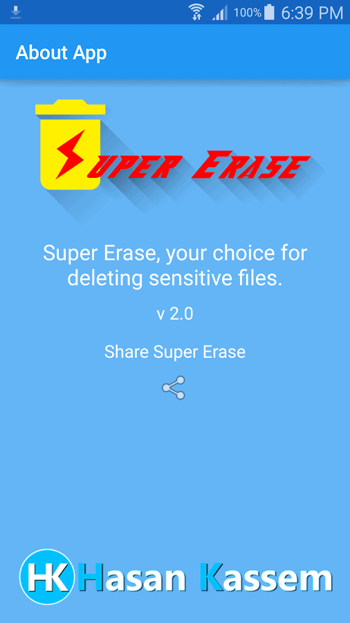 احذف جميع ملفاتك المستعصية من على هاتفك الجوال بكل سهولة مع برنامج super erase