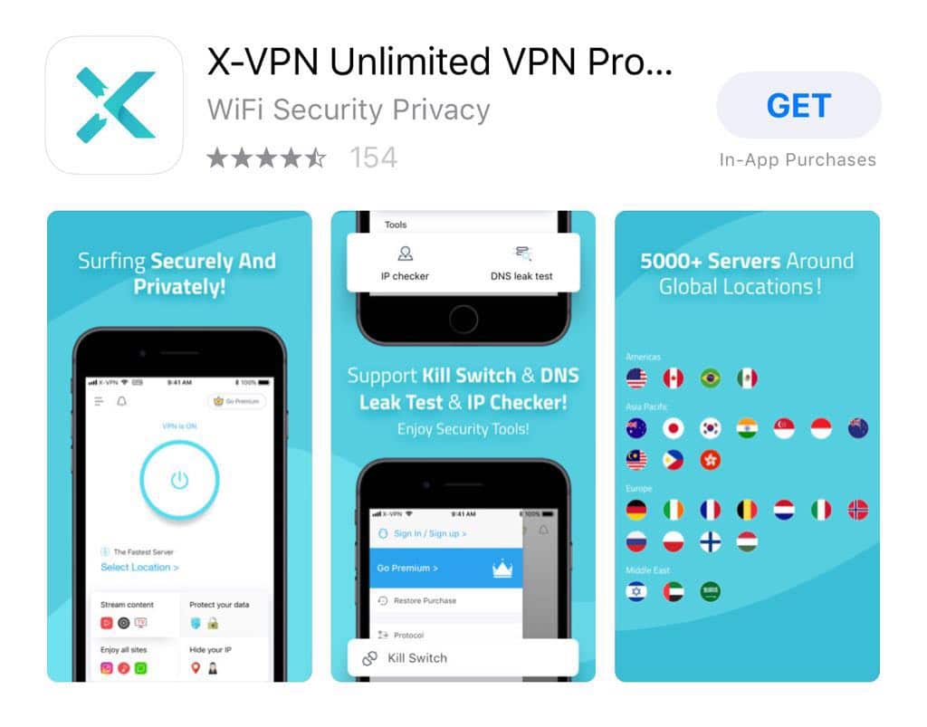 تطبيق فك حجب X-VPN -1